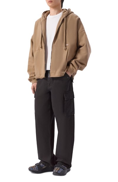 Комбинированные кроссовки BURBERRY, арт. 8123039, фото 2