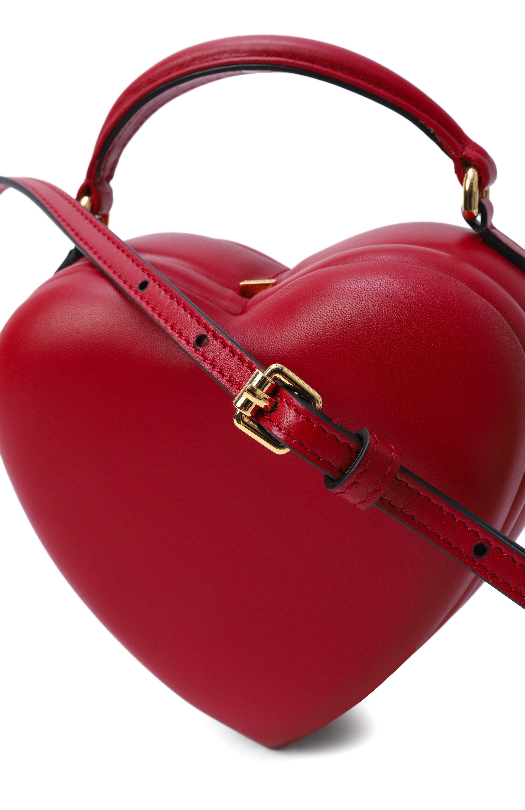 Сумка love me mini MOSCHINO красного цвета по цене 178000 руб., арт. MC4137PP1N/0A0, фото 3 Сумка love me mini MOSCHINO, арт. MC4137PP1N/0A0, фото 3