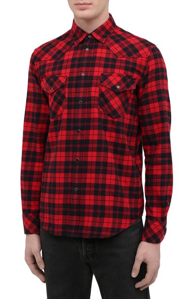 Хлопковая рубашка DIESEL, арт. A01363/0EBAD, фото 3