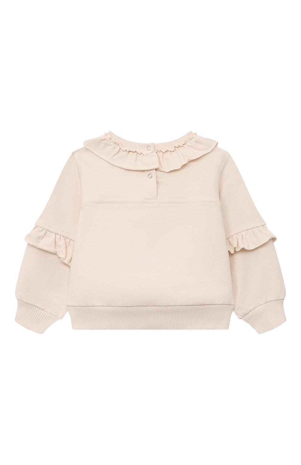 Хлопковый свитшот MONNALISA, арт. 39B608, фото 2