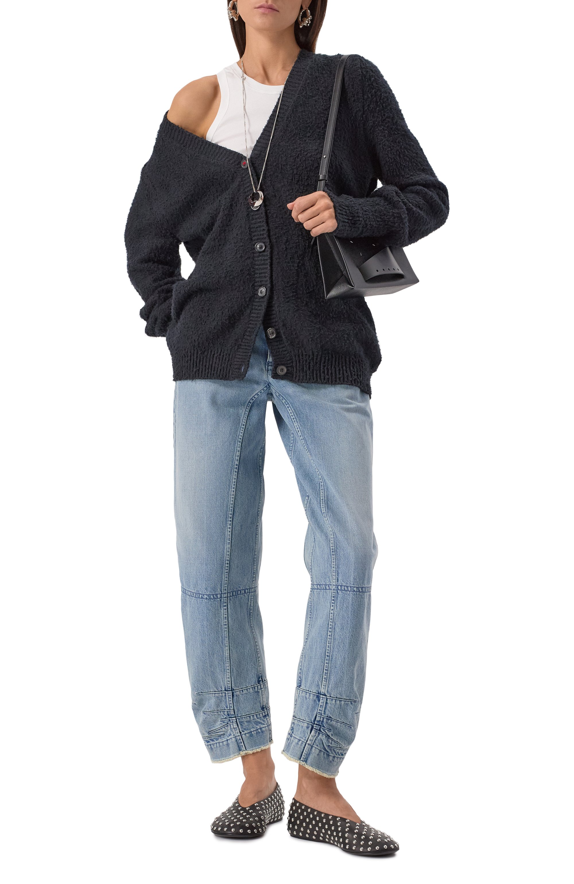 Хлопковый кардиган MAISON MARGIELA, арт. SI0GP0002/S17664, фото 5