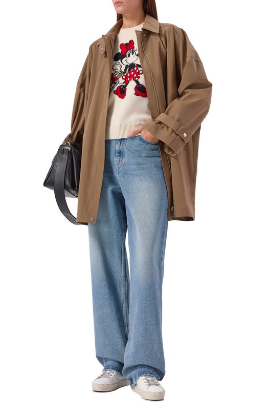 Свитер из шерсти и вискозы MC2 Saint Barth QUE0010-04150I/NEW QUEEN Кремовый  QUE0010-04150I/NEW QUEEN Фото 2