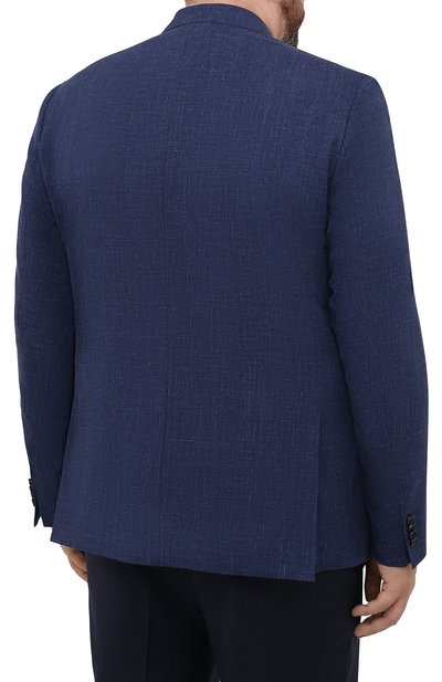 Пиджак из шерсти и льна EDUARD DRESSLER, арт. 7051/51014, фото 4