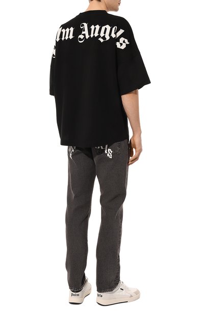 Хлопковая футболка PALM ANGELS, арт. PMAA002C99JER0061001, фото 2