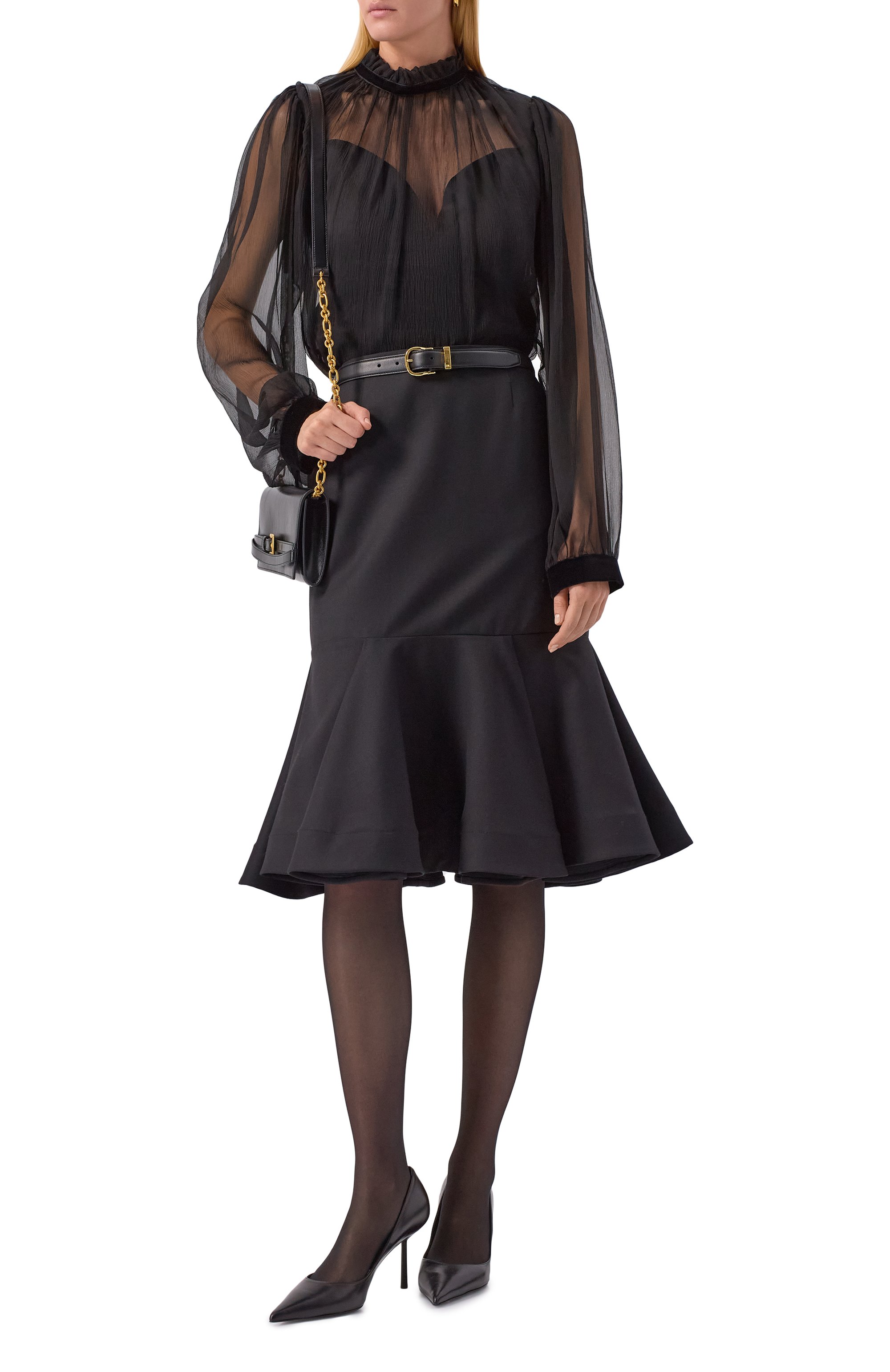 Шелковая блузка NINA RICCI, арт. 25ACT0023/SE1400, фото 2