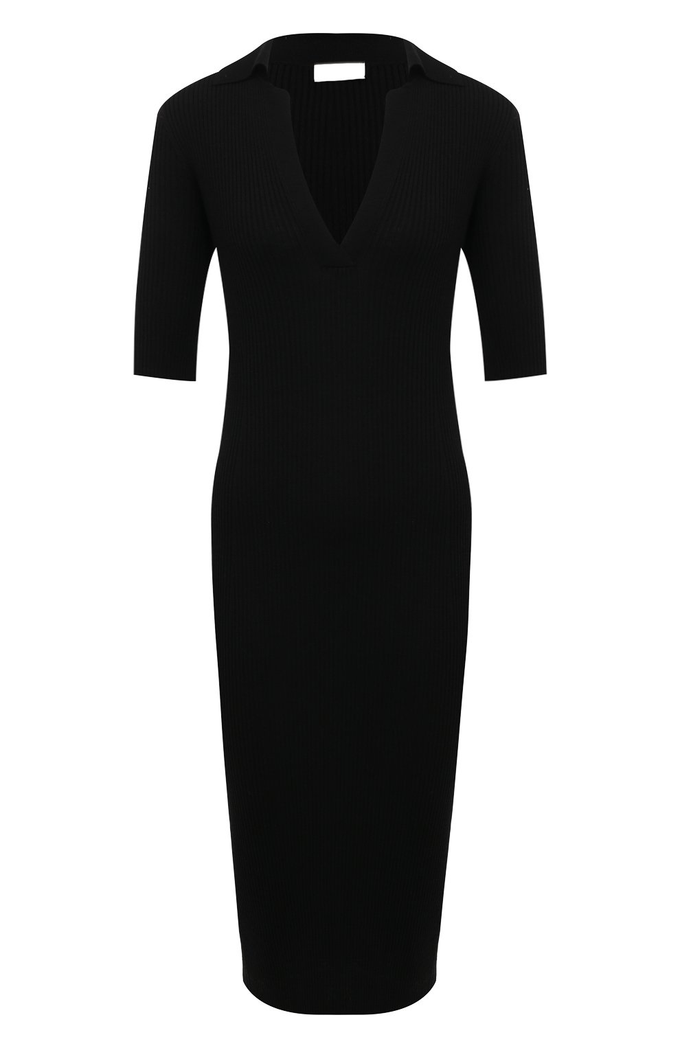 Шерстяное платье DRIES VAN NOTEN черного цвета по цене 74150 руб., арт. 221-011286-4701, фото 1 Шерстяное платье DRIES VAN NOTEN, арт. 221-011286-4701, фото 1