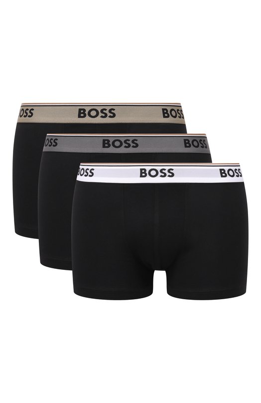 Комплект из трех боксеров BOSS 50554693 Чёрный 50554693