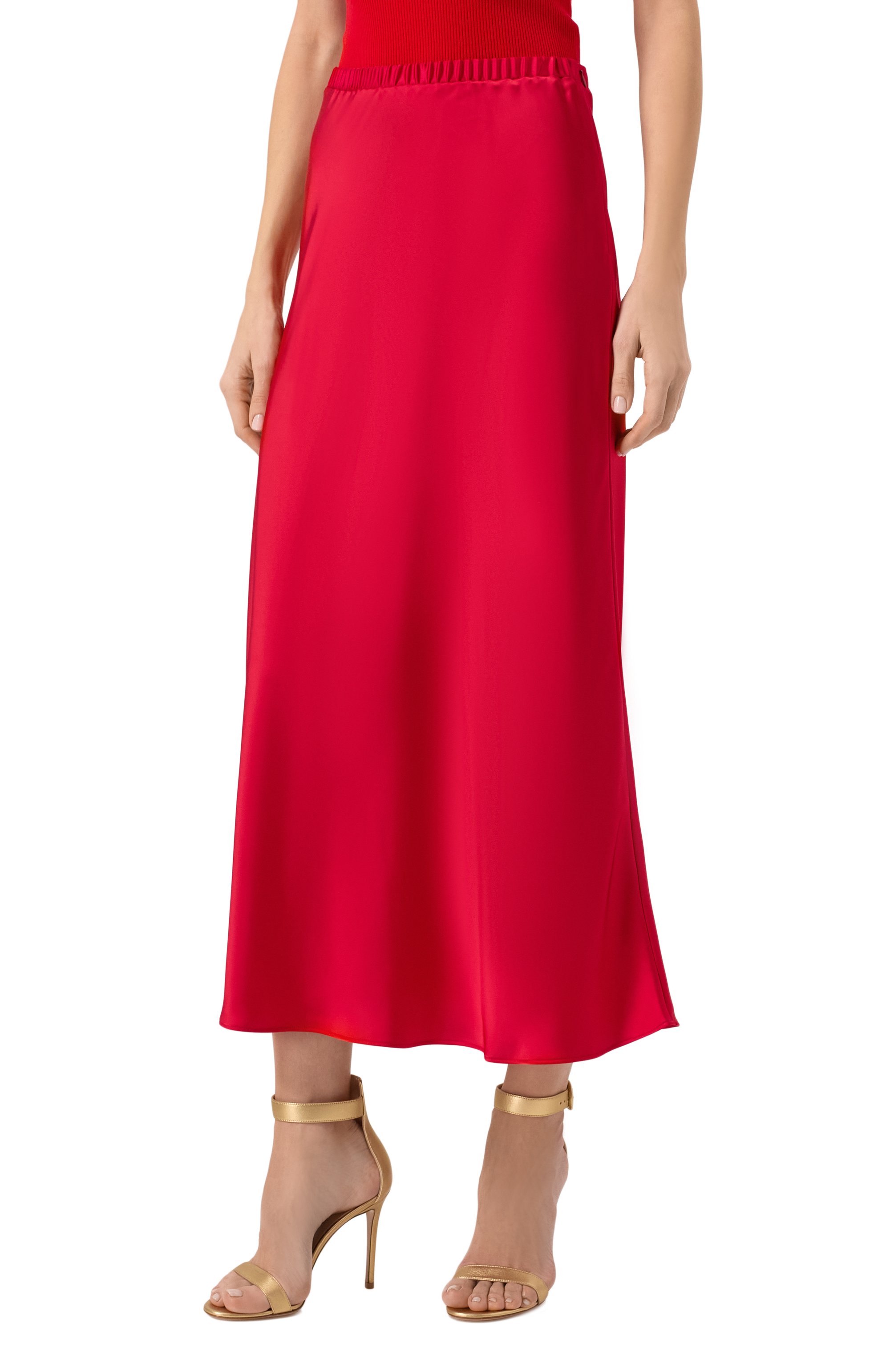 Атласная юбка HUGO, арт. 50534585, фото 3