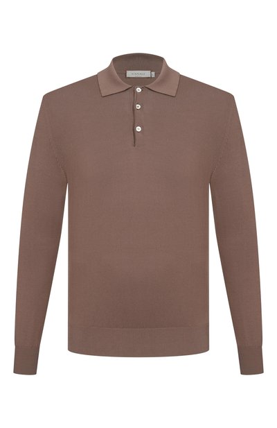 Мужская хлопковое поло CANALI, арт. C0017B/MK02459