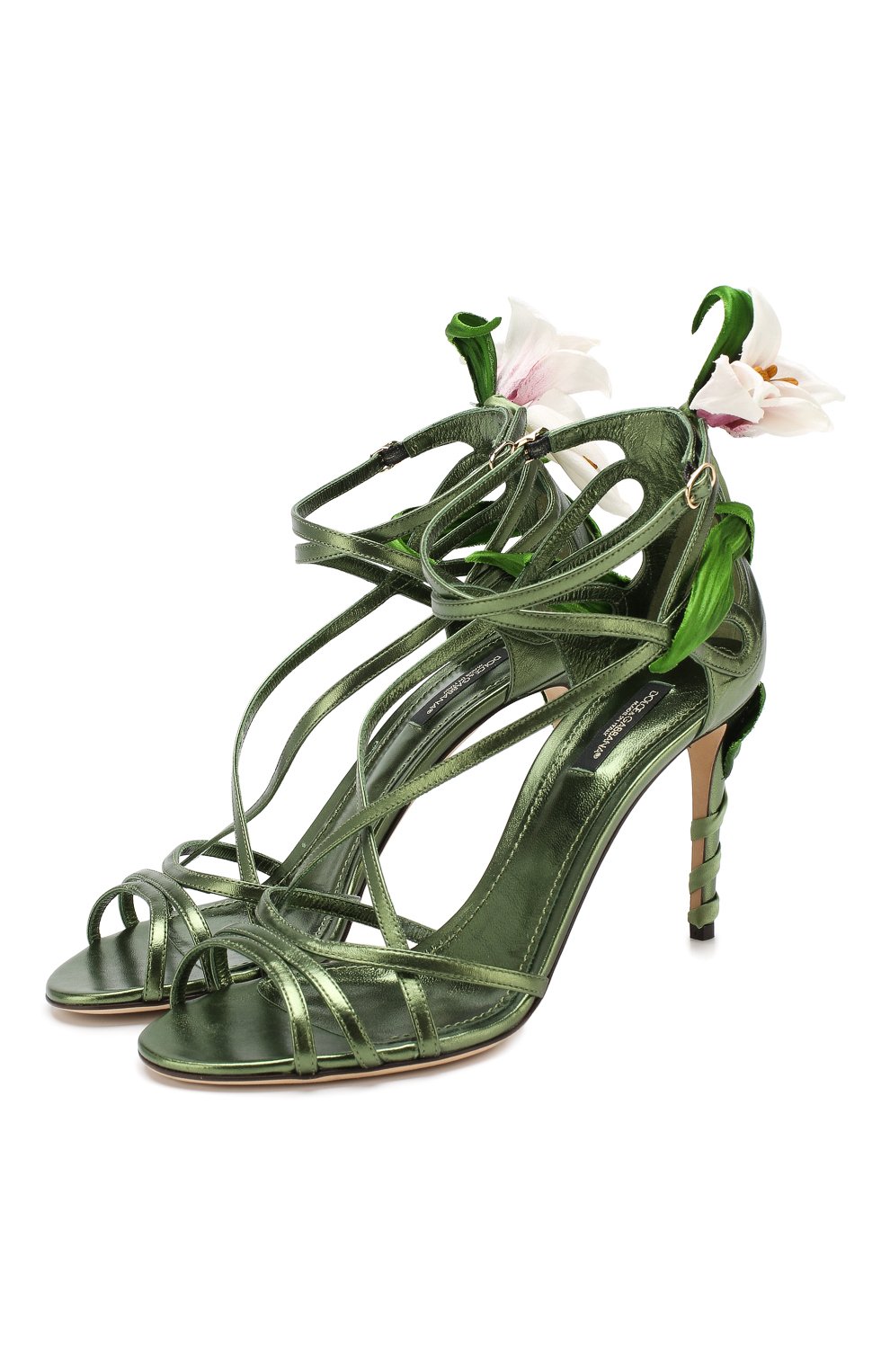 Кожаные босоножки keira DOLCE & GABBANA, арт. CR0820/AA132, фото 1