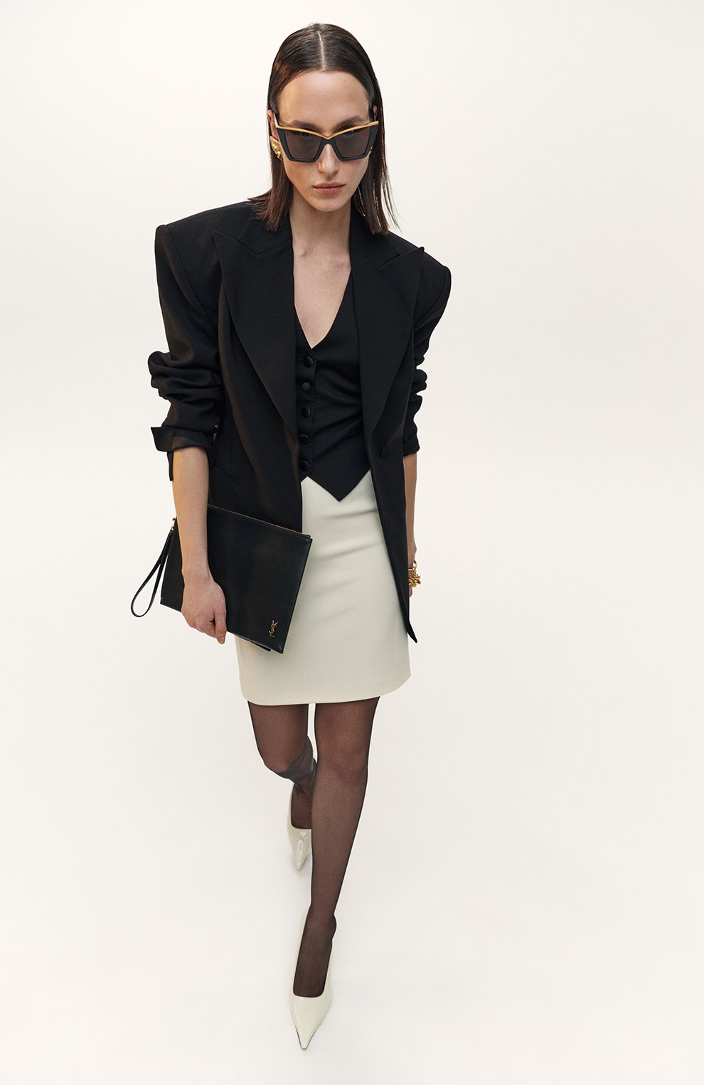 Шерстяной жакет MSGM, арт. 3541MDG11/237606, фото 6