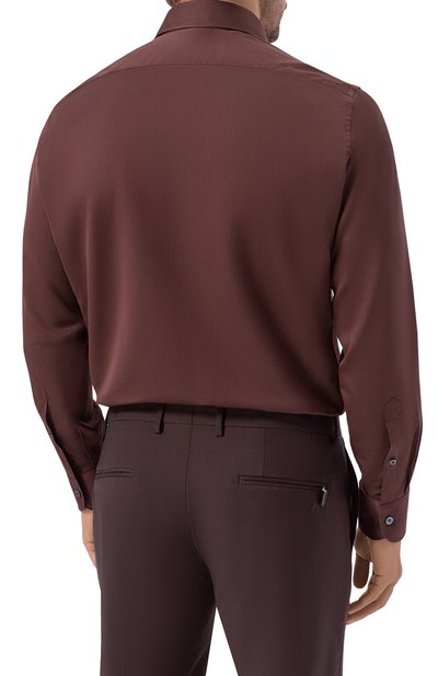 Сорочка из хлопка и шелка MVST, арт. M26.CSM.B401/F3412747, фото 4