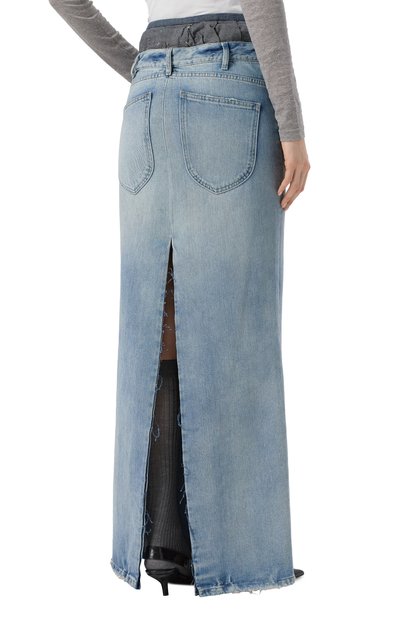 Джинсовая юбка MAISON MARGIELA, арт. S51MI0006/S30383, фото 4