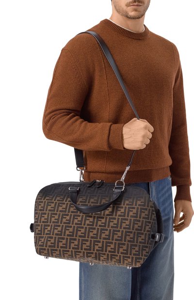 Сумка siesta medium FENDI темно-коричневого цвета по цене 313500 руб., арт. 7VA638/APD8, фото 2 Сумка siesta medium FENDI, арт. 7VA638/APD8, фото 2