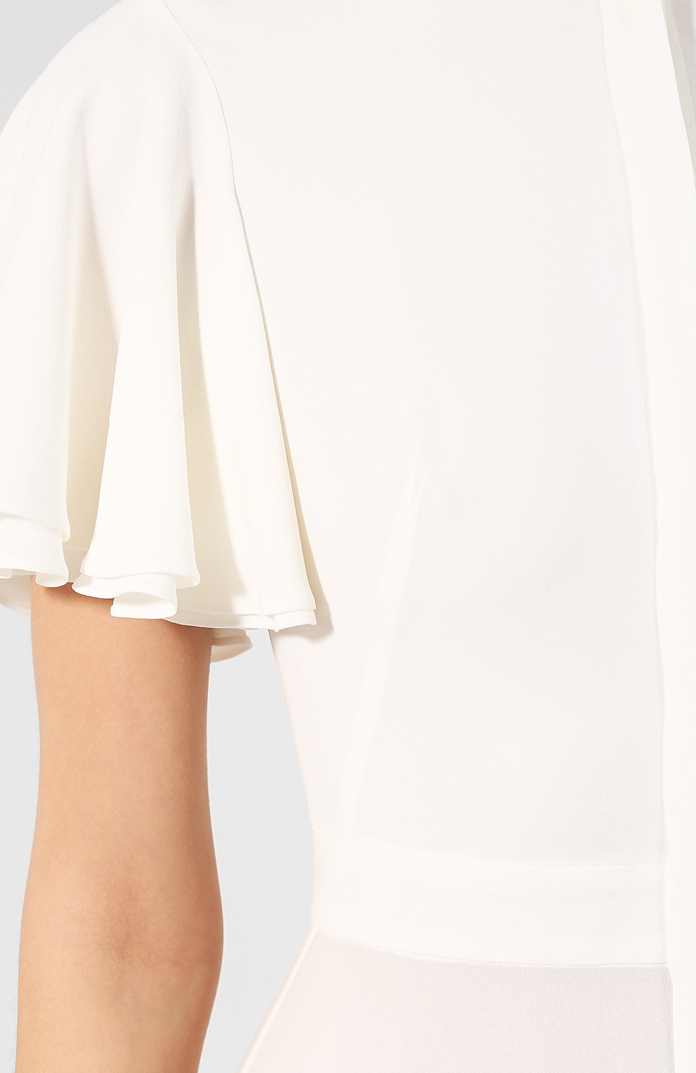 Шелковое платье ALEXANDER MCQUEEN, арт. 605280/QBAAF, фото 5