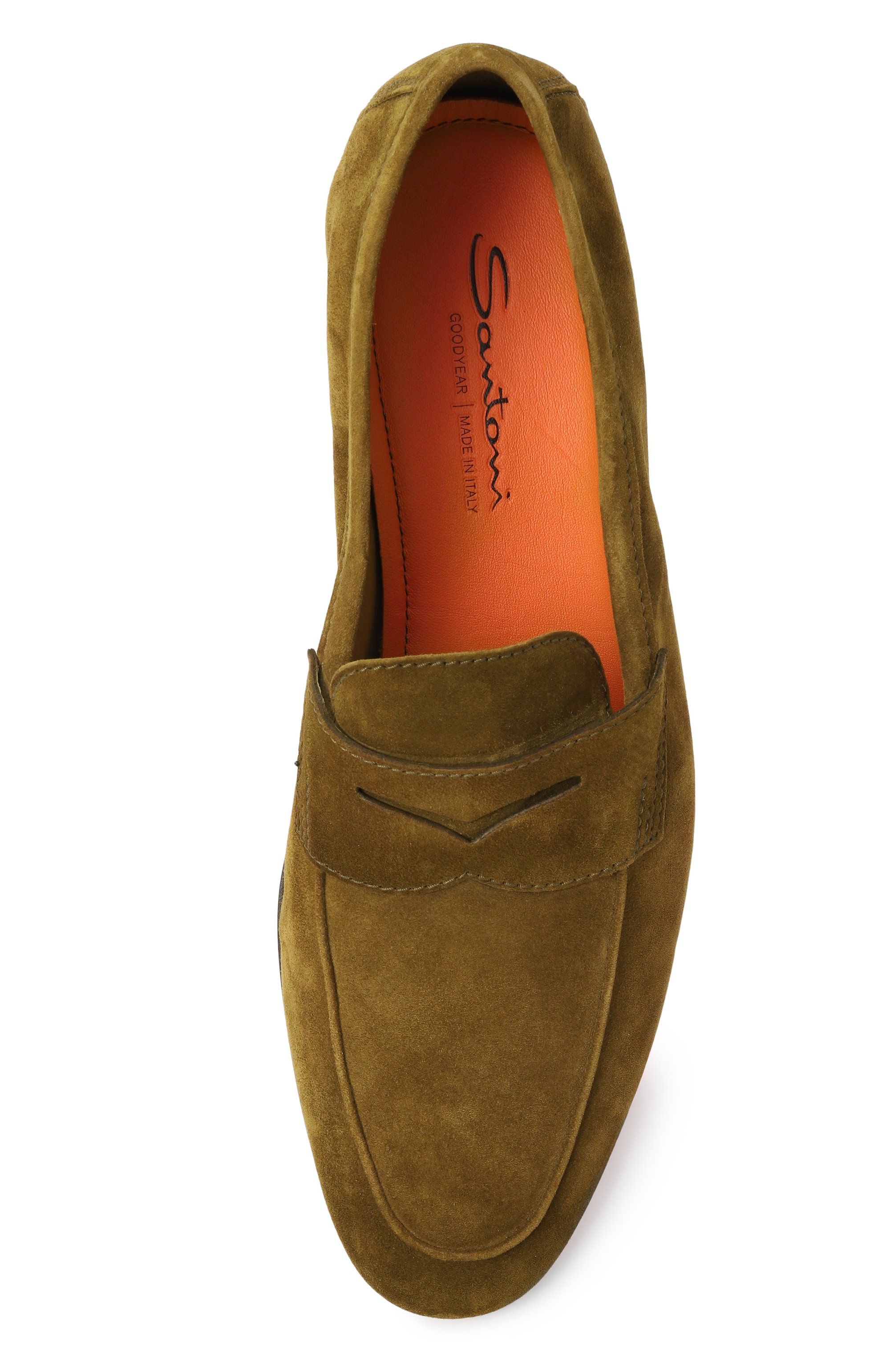 Замшевые пенни-лоферы carlo SANTONI, арт. MCNG18837SA4SEAA, фото 6