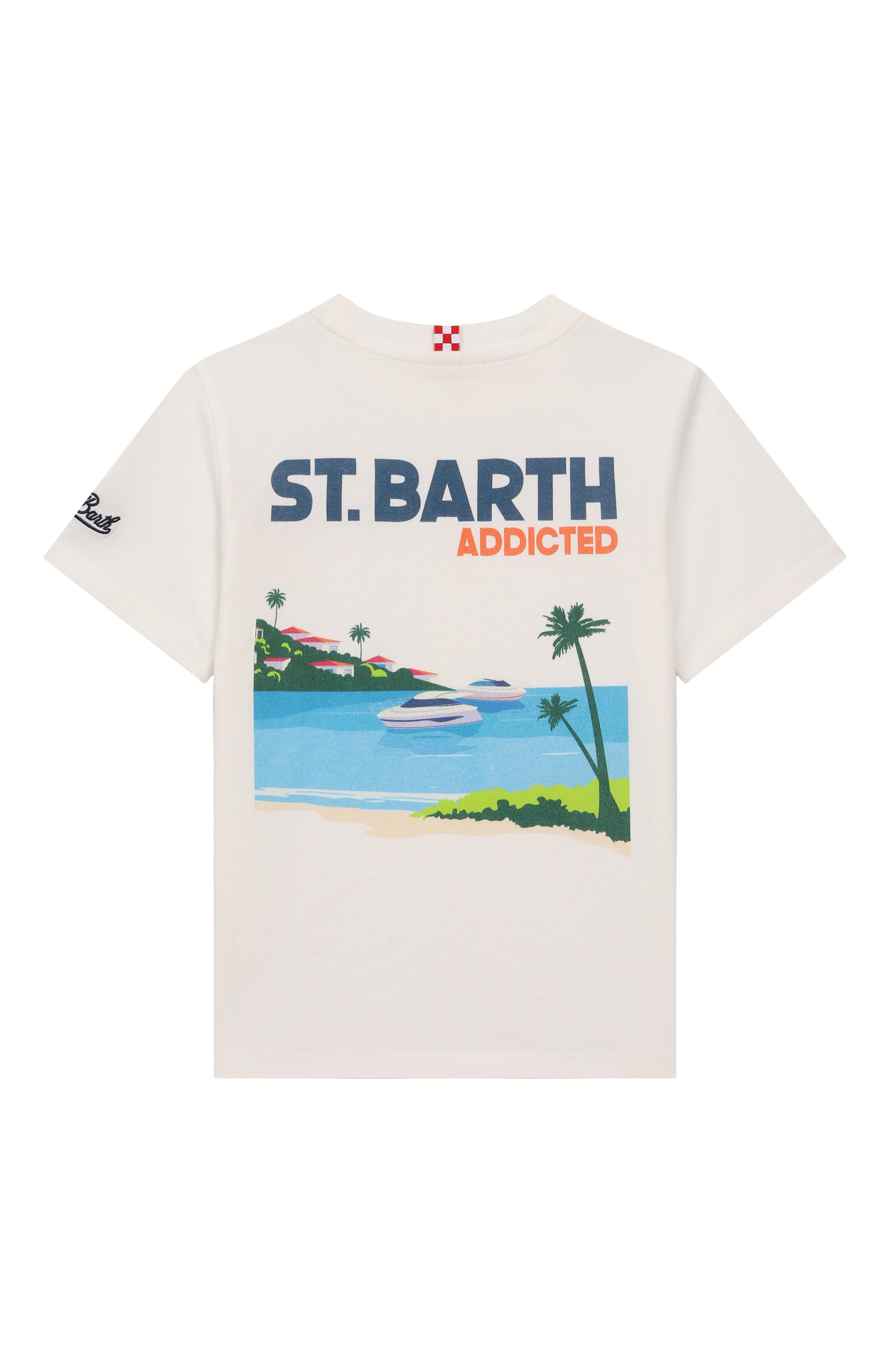 Хлопковая футболка MC2 SAINT BARTH, арт. STBK TSHIRT B0Y/TSH0001/02193F, фото 2