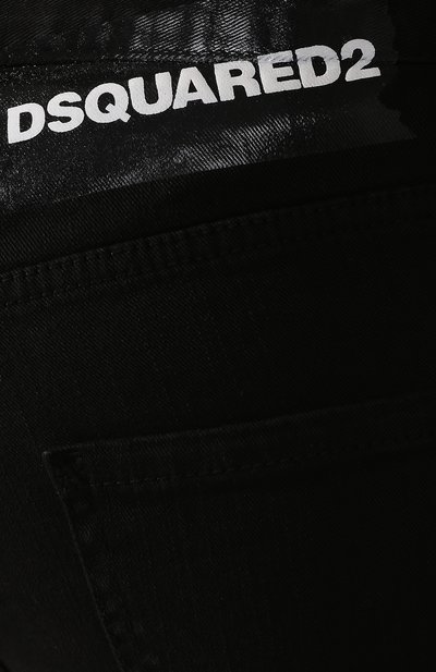 Джинсы DSQUARED2 черного цвета по цене 31150 руб., арт. S75LB0225/S39781, фото 5 Джинсы DSQUARED2, арт. S75LB0225/S39781, фото 5