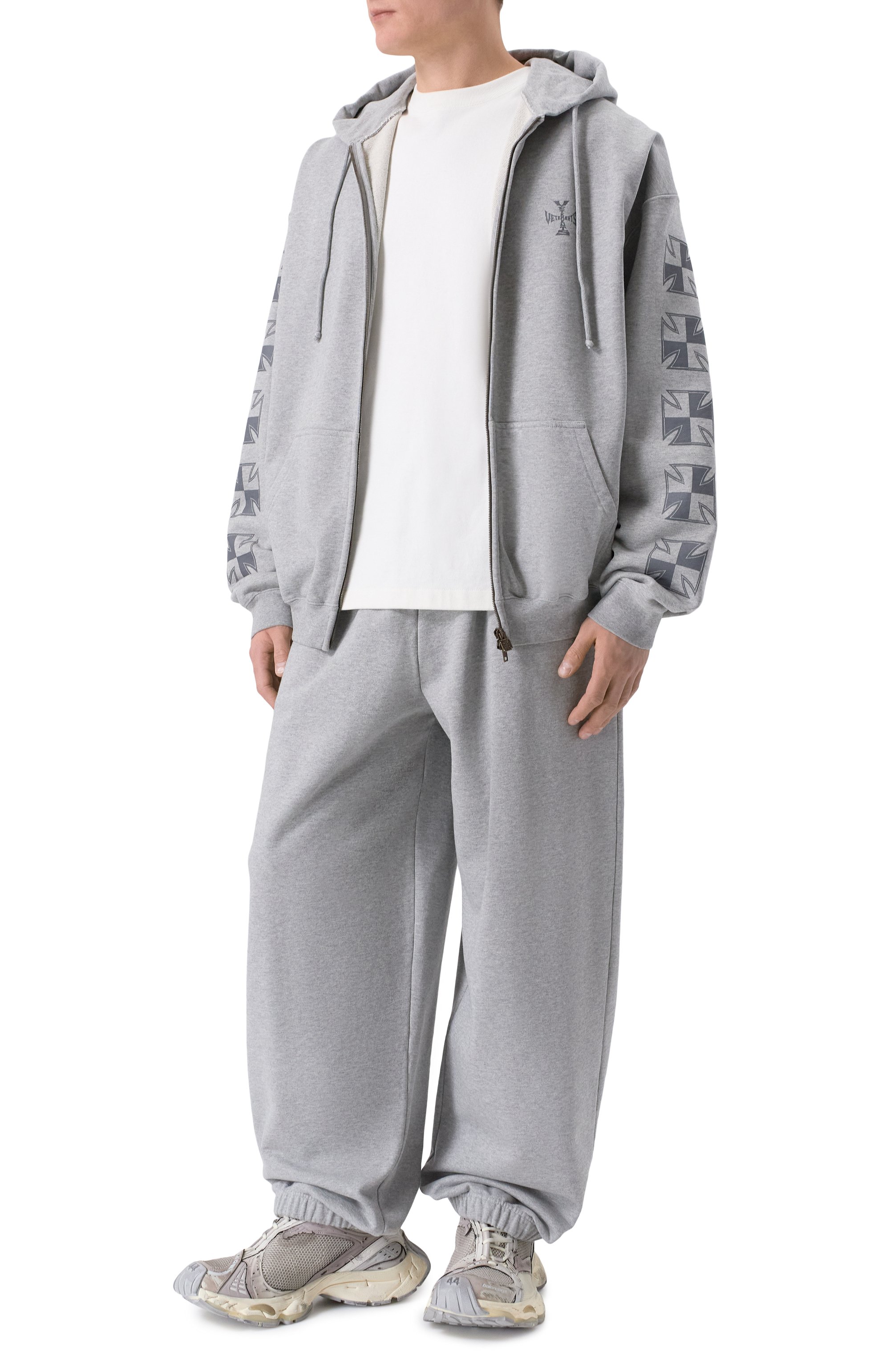 Хлопковые джоггеры VETEMENTS, арт. ME76SP158G/1302 M0LLET0N, фото 2