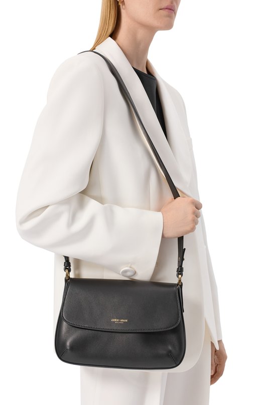 Сумка La Prima Soft small Giorgio Armani Y1B080/YZW4A Чёрный  Y1B080/YZW4A Фото 2