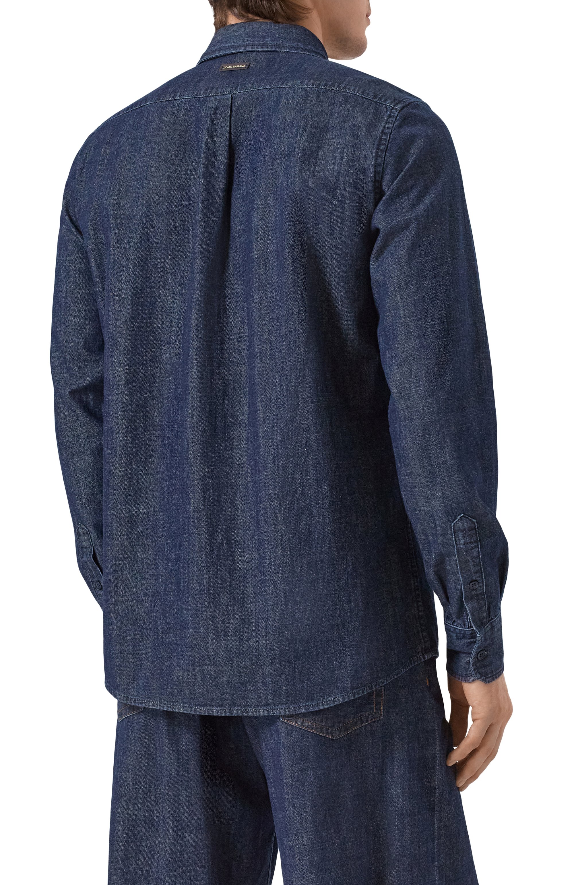 Джинсовая рубашка DOLCE & GABBANA, арт. G5IX8D/G8LP0, фото 4