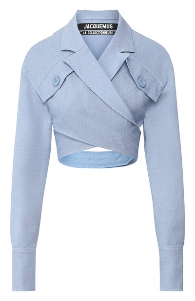 Женский шелковый топ JACQUEMUS, арт. 193T002/15330