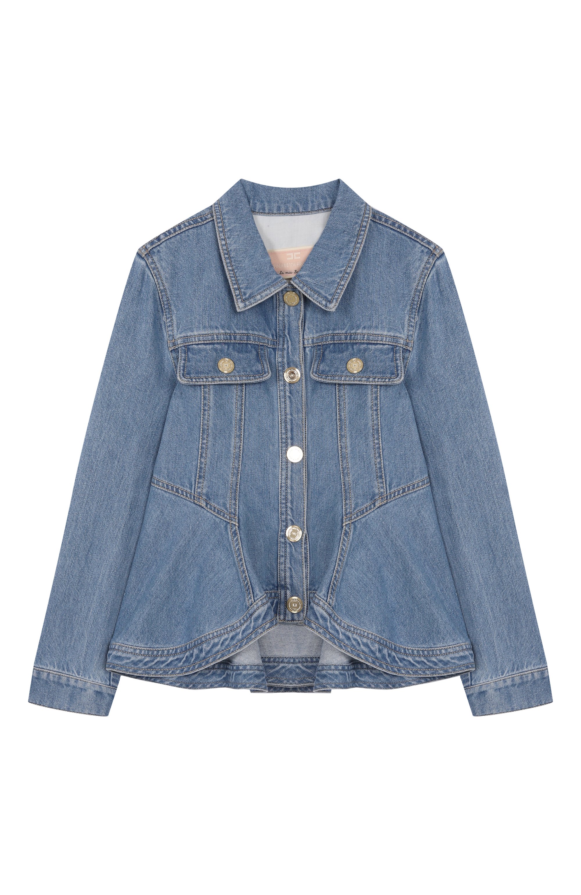 Джинсовая куртка ELISABETTA FRANCHI LA MIA BAMBINA, арт. EFGB1230/DF011/6A-8A, фото 1