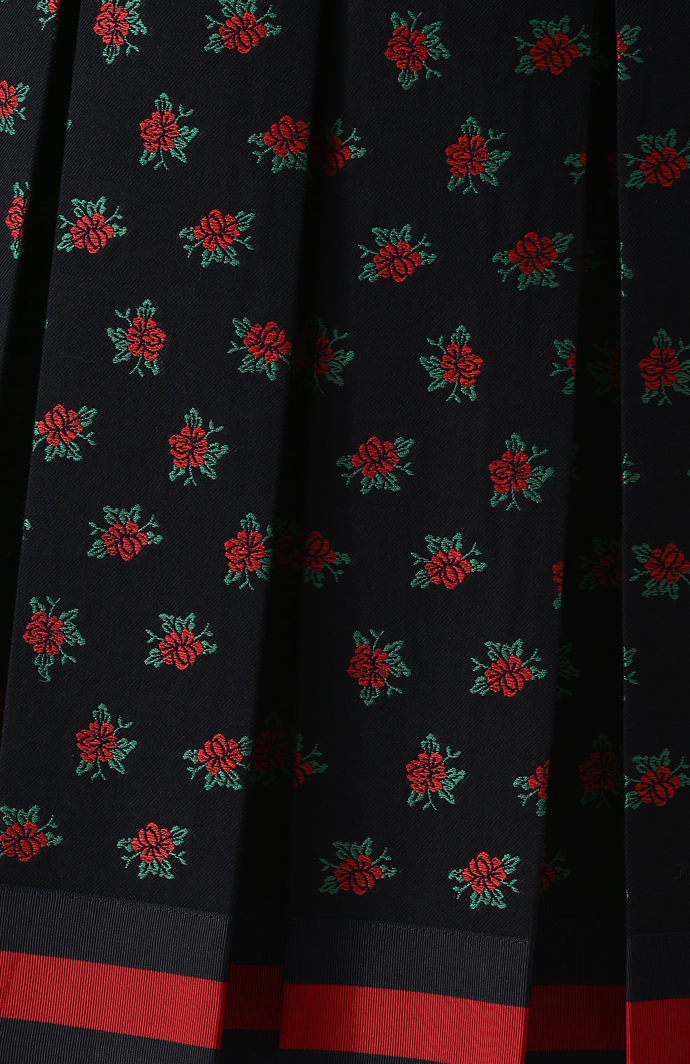 Юбка GUCCI синего цвета по цене 79950 руб., арт. 469845/ZJM18, фото 5 Юбка GUCCI, арт. 469845/ZJM18, фото 5