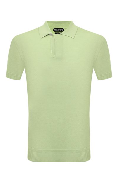 Мужская поло из вискозы и шелка TOM FORD, арт. YMV004/KPS005