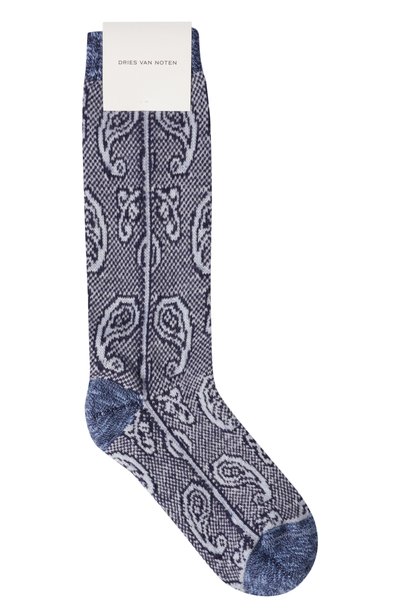 Женские шерстяные носки DRIES VAN NOTEN, арт. 131901/4750