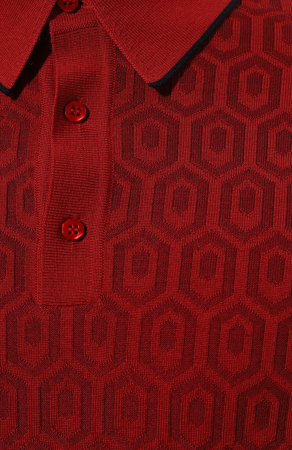 Поло из шерсти и шелка STEFANO RICCI, арт. KE06004AP1/E23405/ALG, фото 5