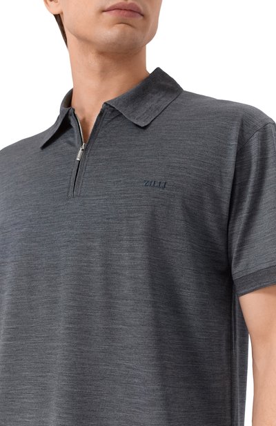 Шерстяное поло ZILLI, арт. KZP002M0199VZL000, фото 5