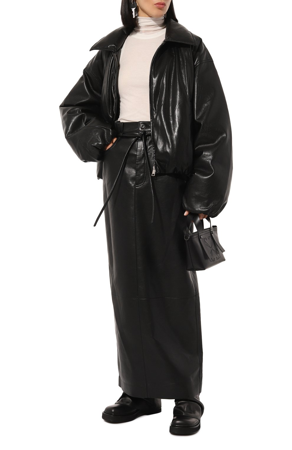 Юбка из экокожи NANUSHKA, арт. NW24PFSK26251, фото 2