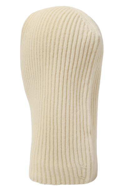 Шерстяная балаклава JIL SANDER кремового цвета по цене 43250 руб., арт. J40ZZ0141/J14737, фото 3 Шерстяная балаклава JIL SANDER, арт. J40ZZ0141/J14737, фото 3