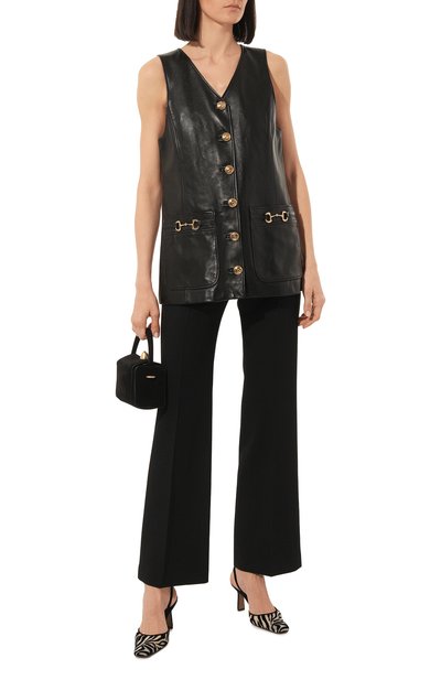 Кожаный жилет GUCCI, арт. 651194 XN336, фото 2