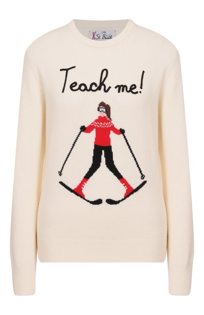 Женский пуловер из шерсти и вискозы MC2 SAINT BARTH, арт. QUE0018-03894I/NEW QUEEN C