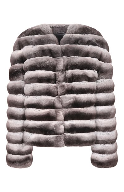 Женская шуба из шиншиллы РУССКИЙ МЕХ, арт. РУС-5