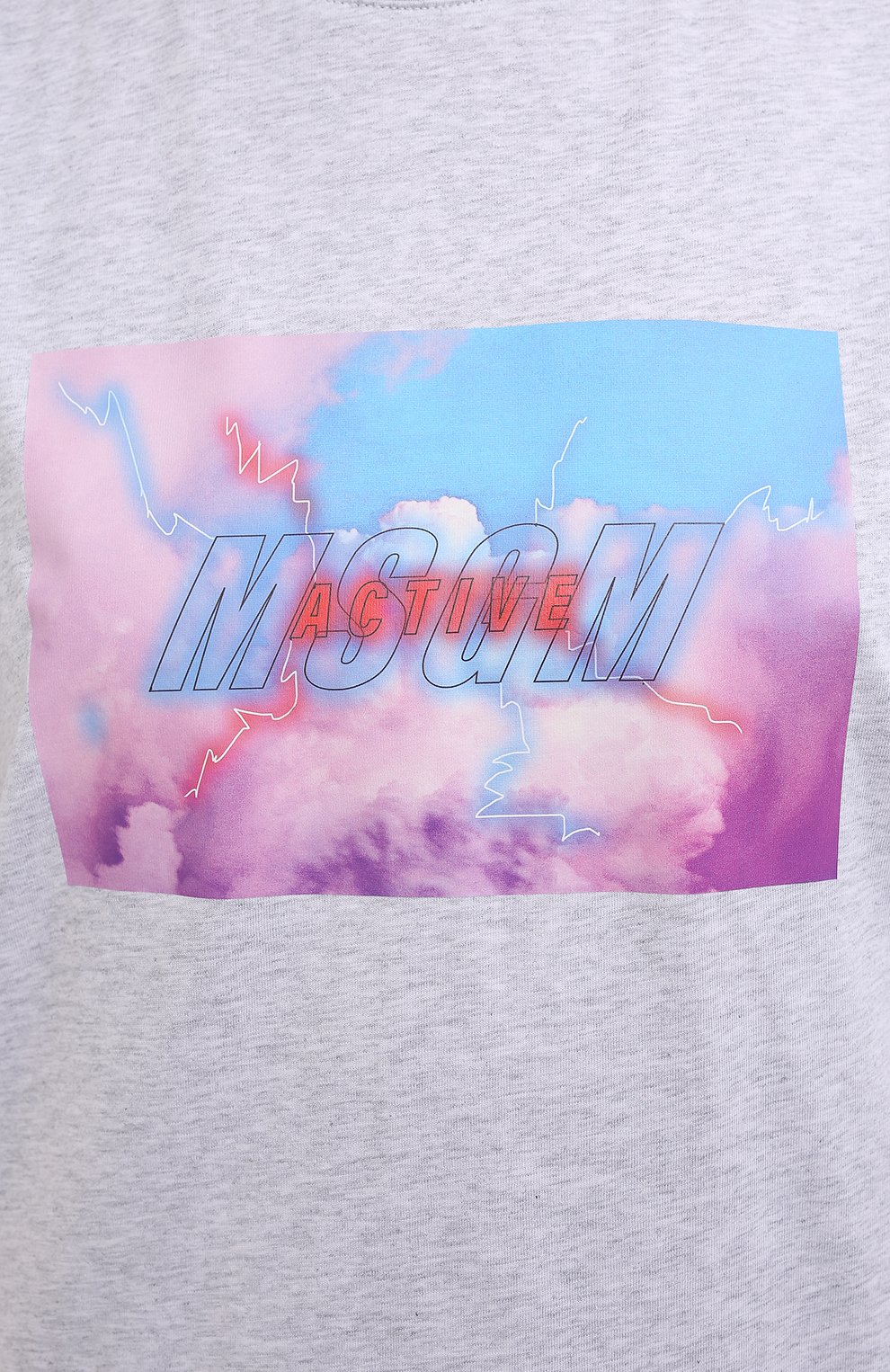 Хлопковая футболка MSGM, арт. 3045MDM07 217296, фото 5