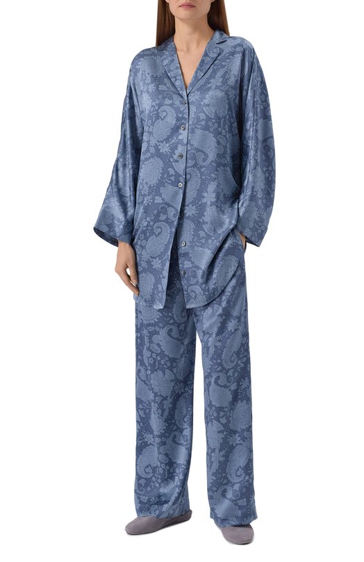 Шелковая рубашка Zimmerli 6100-15003 Синий  6100-15003 Фото 2