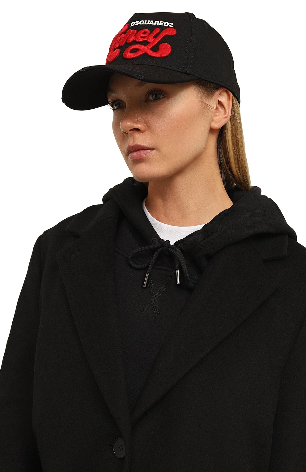 Хлопковая бейсболка DSQUARED2, арт. BCW0065 05C00001, фото 2