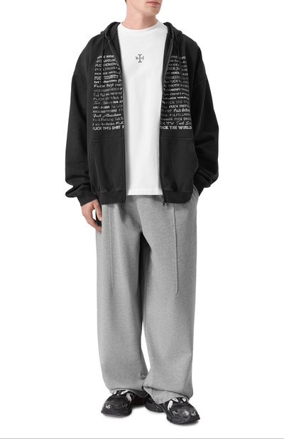 Женские хлопковые брюки VETEMENTS, арт. ME76SP208G/1302 M0LLET0N