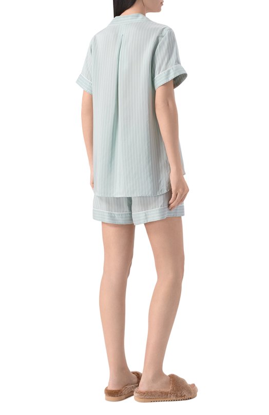 Пижама из вискозы и шелка Zimmerli 5149-11102 Зелёный  5149-11102 Фото 3