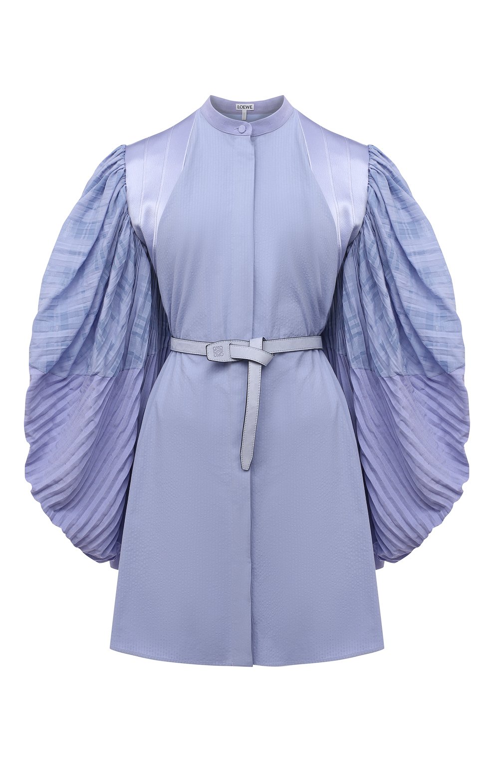 Платье LOEWE голубого цвета по цене 530500 руб., арт. S540Y09XA3, фото 1 Платье LOEWE, арт. S540Y09XA3, фото 1