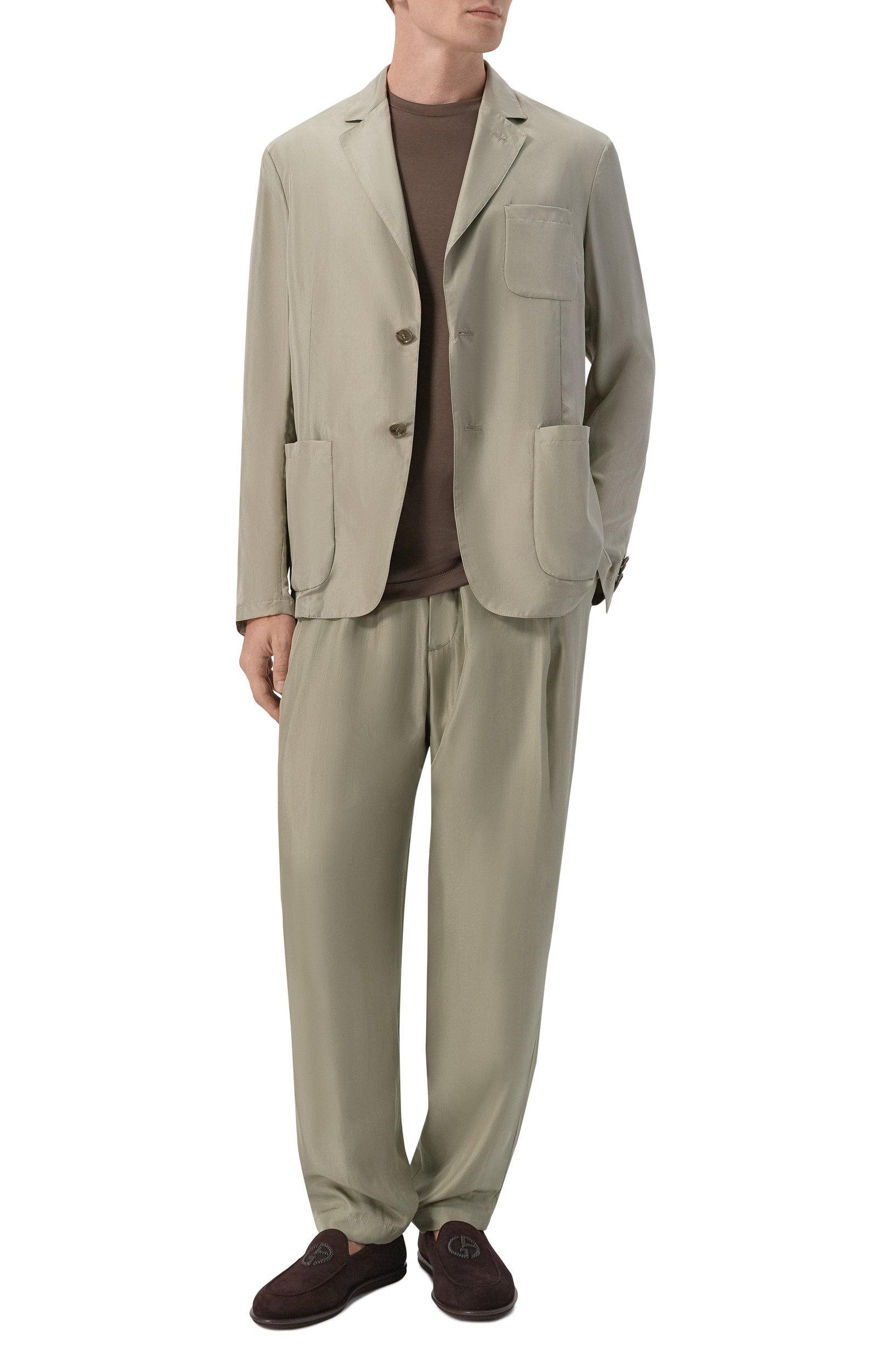 Хлопковая футболка GIORGIO ARMANI, арт. 6LSM90/SJTKZ, фото 2