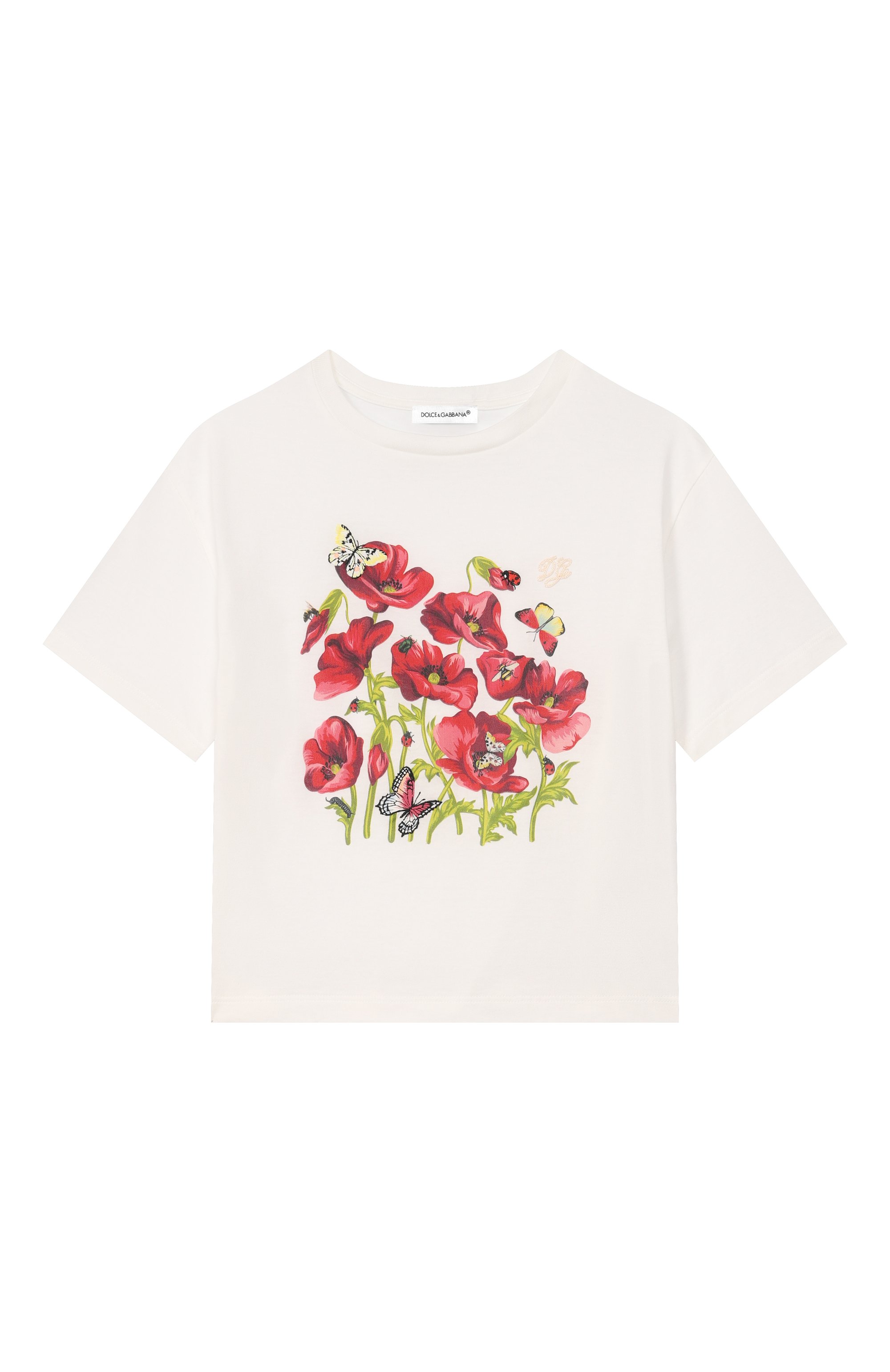 Хлопковая футболка DOLCE & GABBANA, арт. L5JTNL/G7P6X_001, фото 1