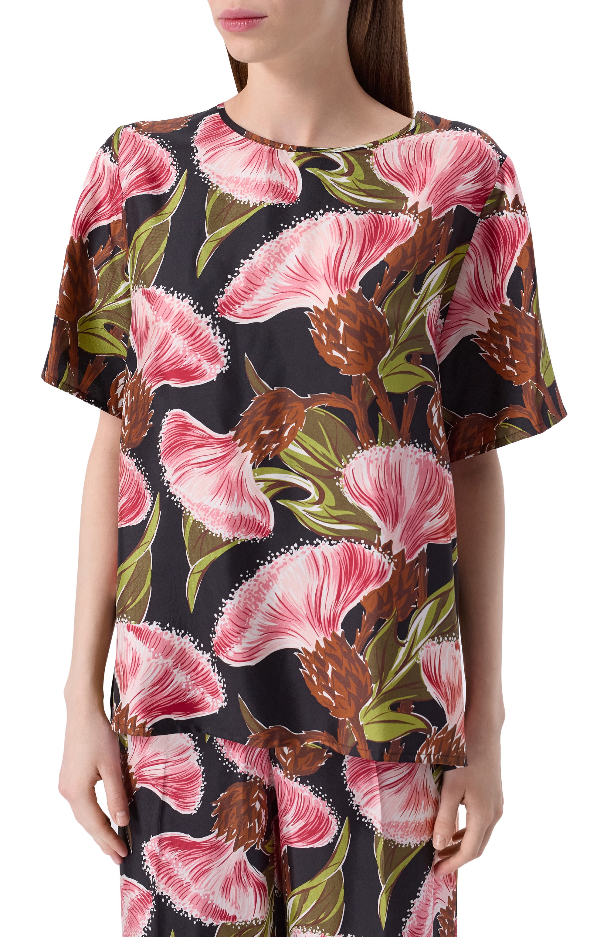 Шелковый топ P.A.R.O.S.H., арт. D313014, фото 3