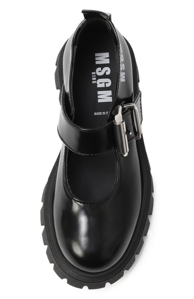 Кожаные туфли MSGM KIDS, арт. 81147/28-35, фото 4