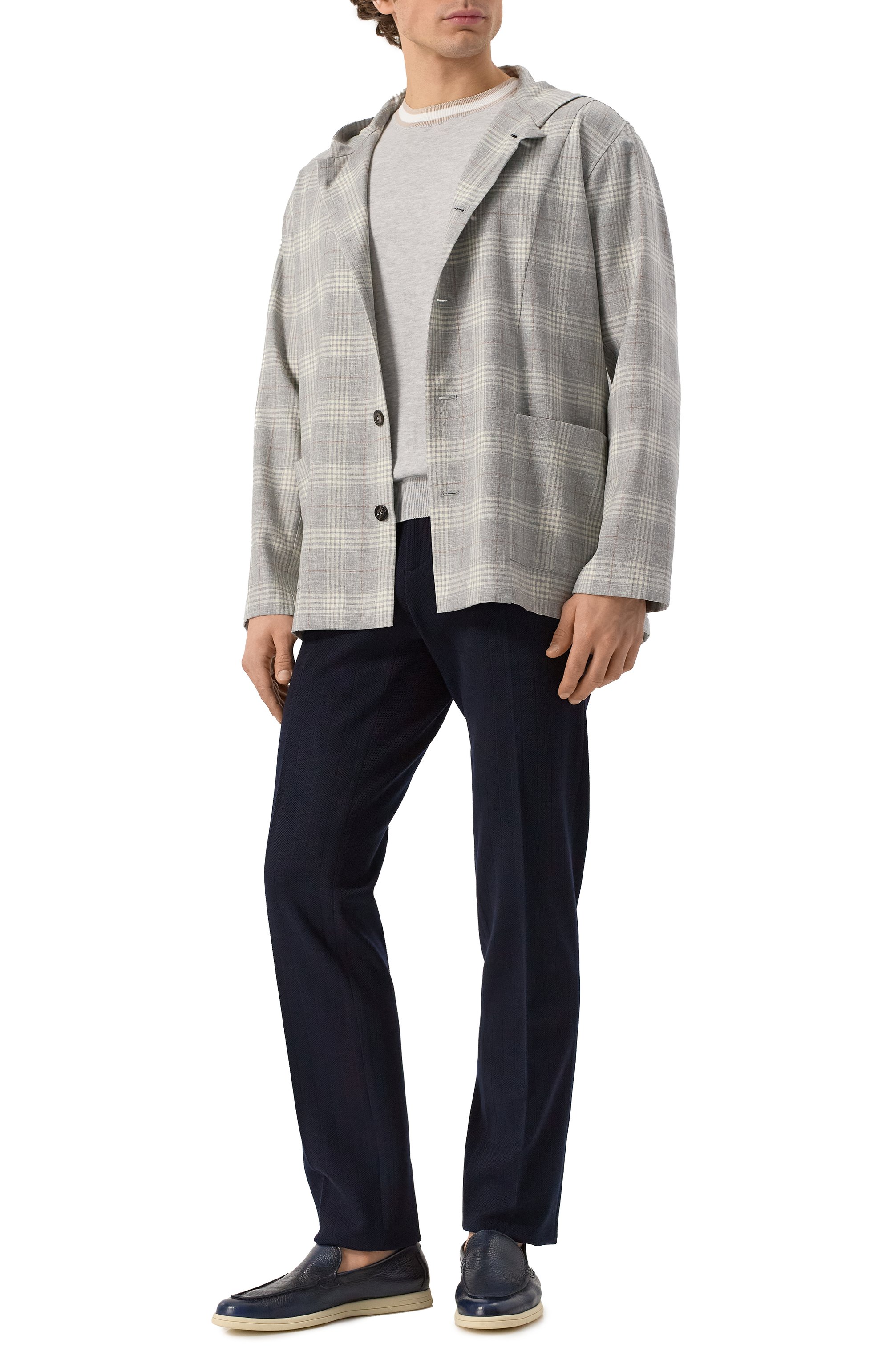 Брюки из шерсти и хлопка STEFANO RICCI, арт. M1T5100261/WCT01S, фото 2