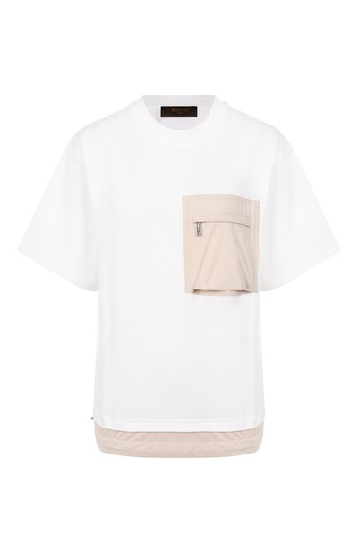 Женская хлопковая футболка MOORER, арт. SAM0A-JT0