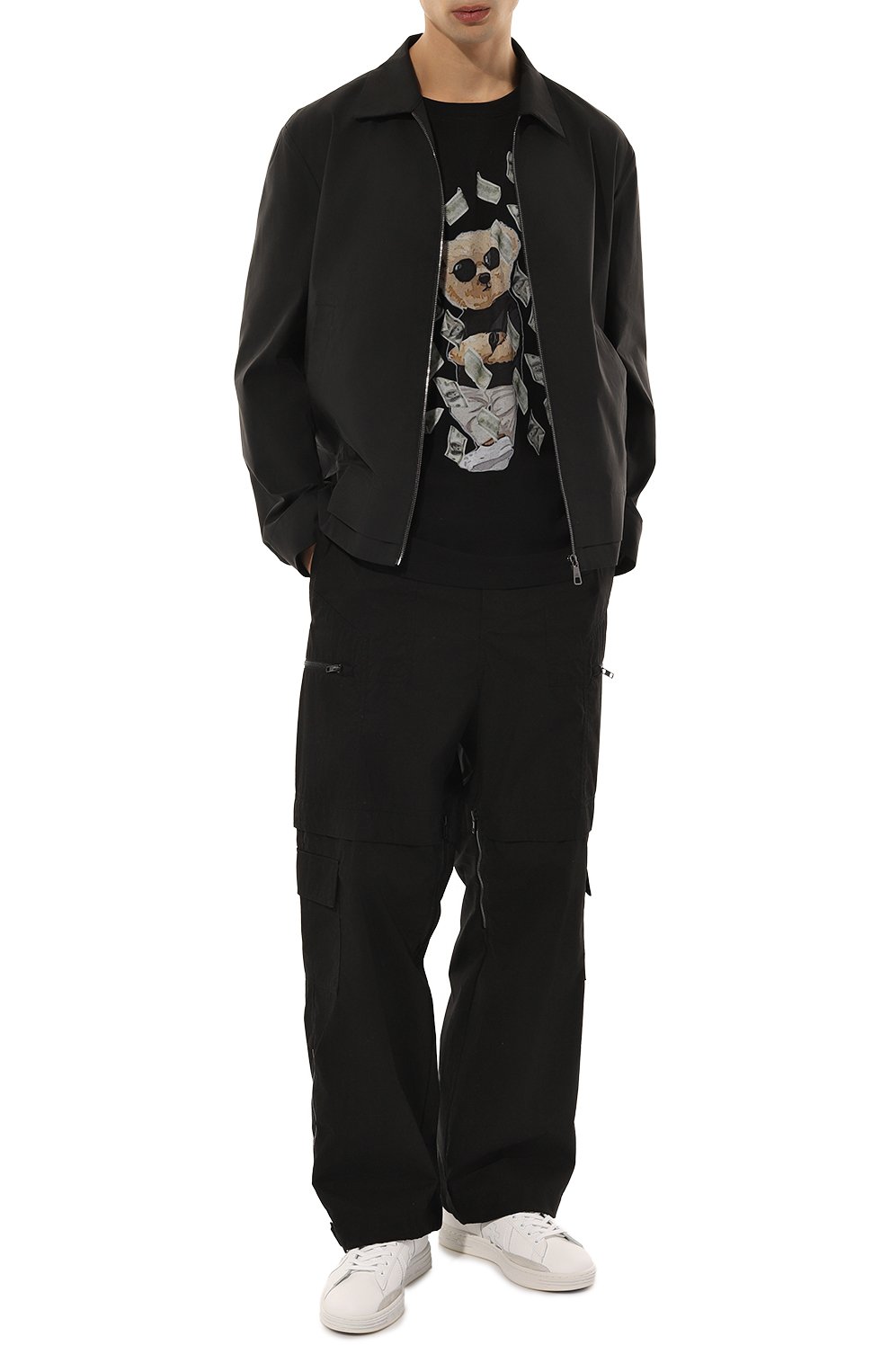 Хлопковая футболка BISIBIGLIO, арт. BLACK RICH TED, фото 2